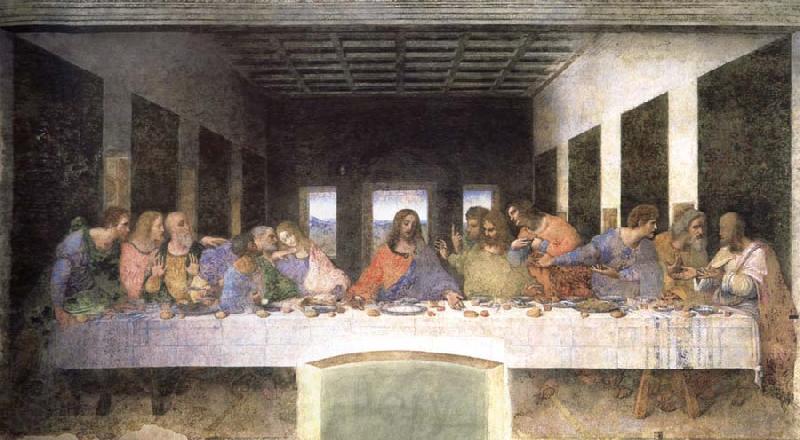 LEONARDO da Vinci the last supper Germany oil painting art